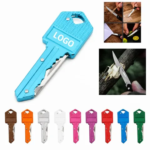 Compact Foldable Stainless Steel Utility Knife