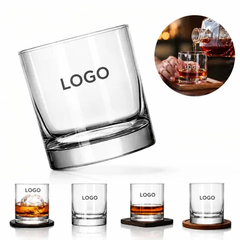 Lead-Free Clear Glass Wine Cup with Stem