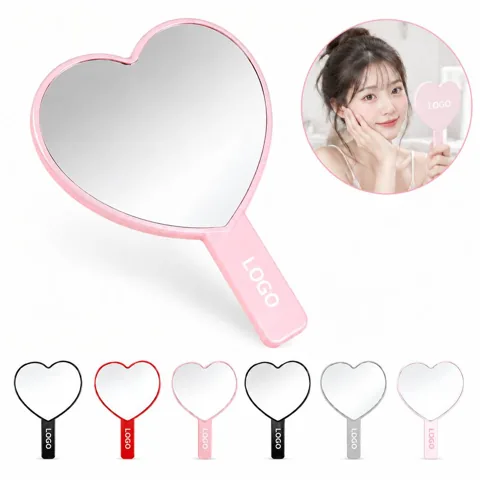 Portable Mini Folding Travel Makeup Mirror with Protective