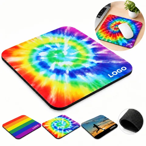 Soft Cushioned Mouse Pad with Non-Slip Base