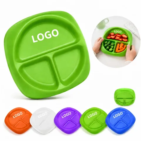 Kids' Portion Control Plate for Balanced Meals
