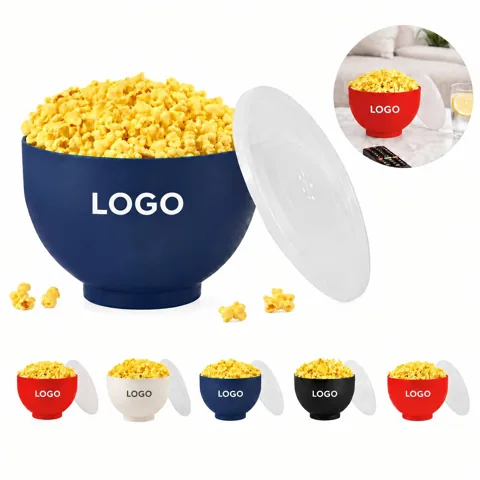 Hot Air Popcorn Maker with Measuring Cup and Serving Bowl