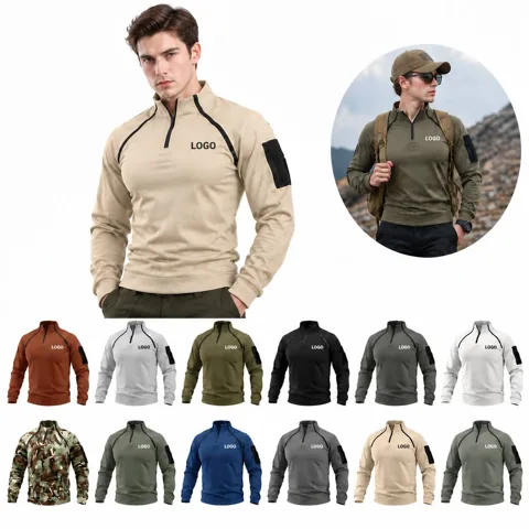 Men's Breathable Knit Sweater for Warm Layering