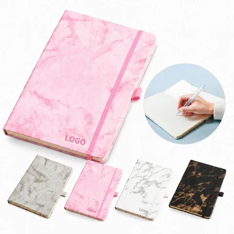 Portable Business Notebook with Secure Strap for