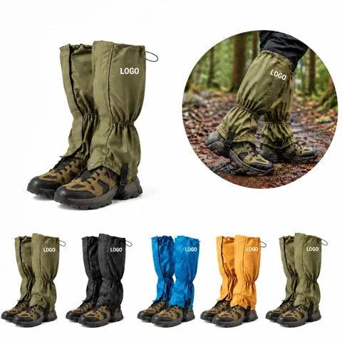 Water-Resistant Insulated Leg Gaiters for Snow
