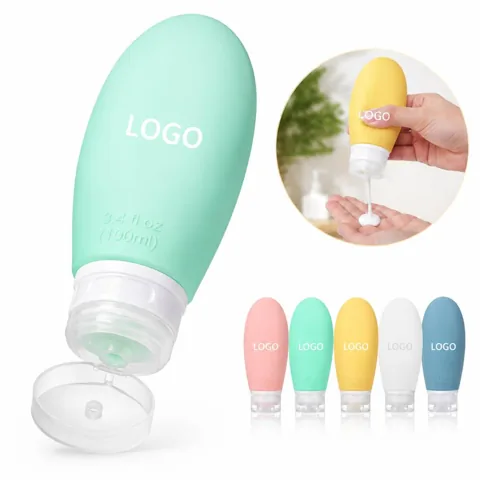 Leak-Resistant Travel Bottles for Shampoo and Shower Gel