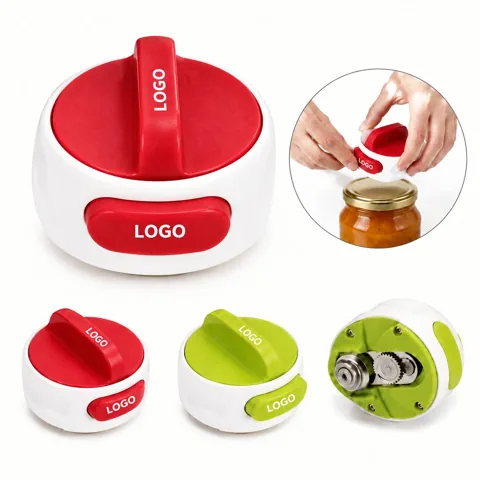 Manual Can Opener with Ergonomic Non-Slip Grip