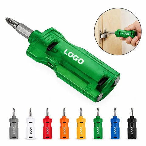 Portable Screwdriver Set with Interchangeable Bits