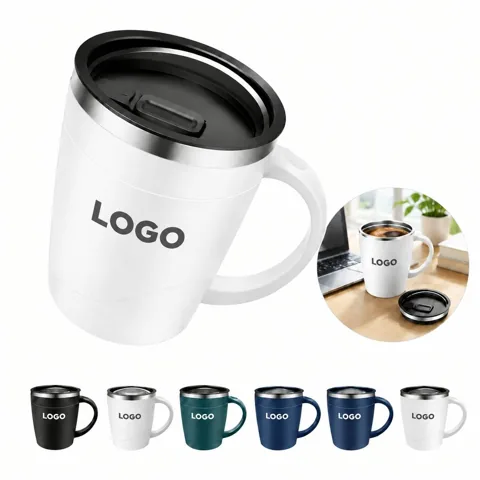 Double-Wall Vacuum Insulated Stainless Steel Coffee Mug