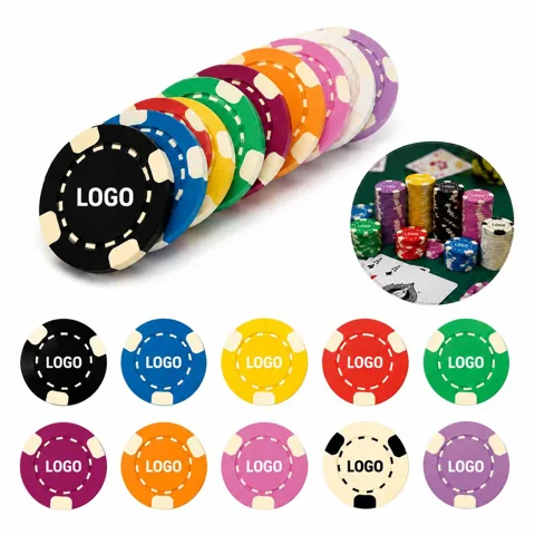 Three-Spot Clay Tokens for Tabletop Gaming