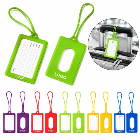 Waterproof Flexible Silicone Tag for Suitcases & Backpacks