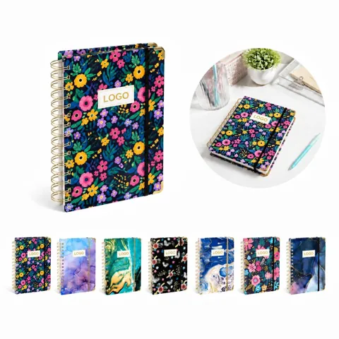 Weekly Monthly Planner Spiral Coil Notebook