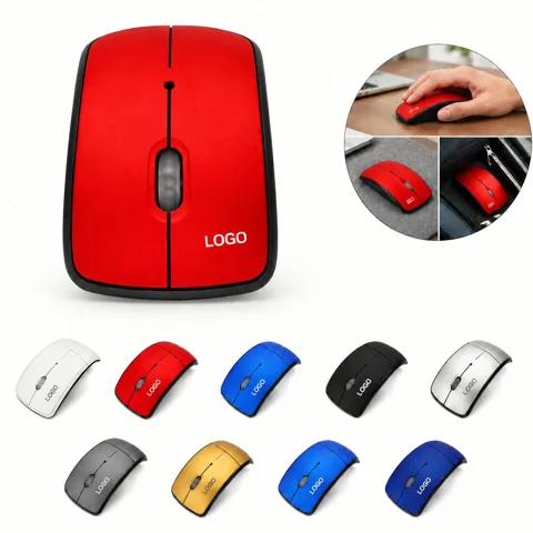 Portable Foldable Ergonomic Wireless Mouse
