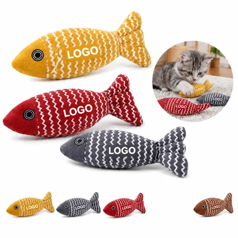 Interactive Catnip Fish Cat Toy for Indoor Cats