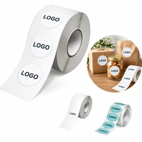 Printable Blank Roll Labels for Custom Stickers