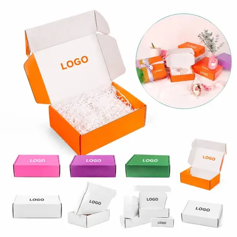 Corrugated Self-Sealing Shipping Box for Documents