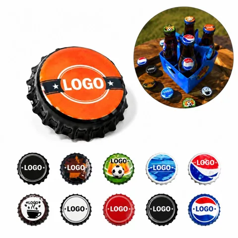 Multi-Color Metal Bottle Cap Opener Handheld Tool