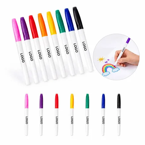 Oil-Based Quick-Dry Permanent Markers Fine Medium Tip
