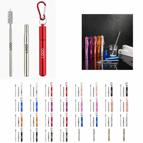 Reusable Telescopic Stainless Drink Straw