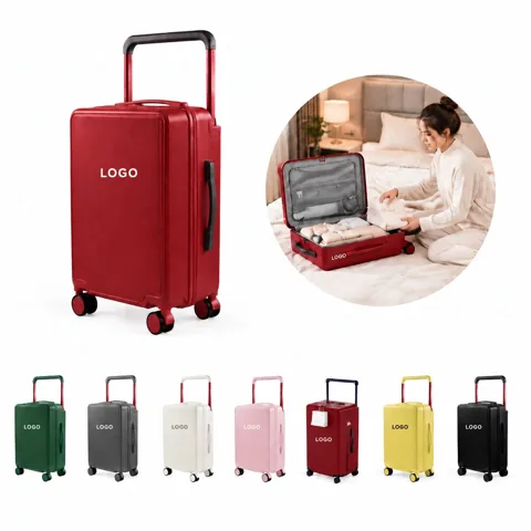 Multifunctional Travel Trolley Case with Smooth Wheels