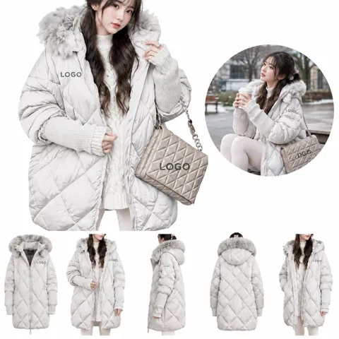 Women's Hooded Cotton Blend Cardigan Button Front
