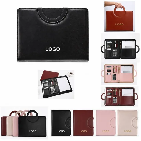 Executive Leather Clipboard Portfolio for Letter-Size