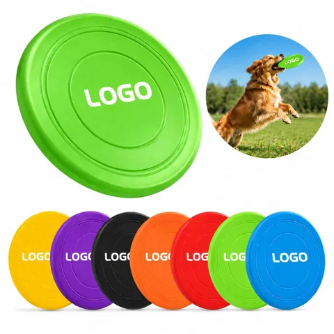 Soft TPR Dog Flying Disc for Interactive Fetch Play