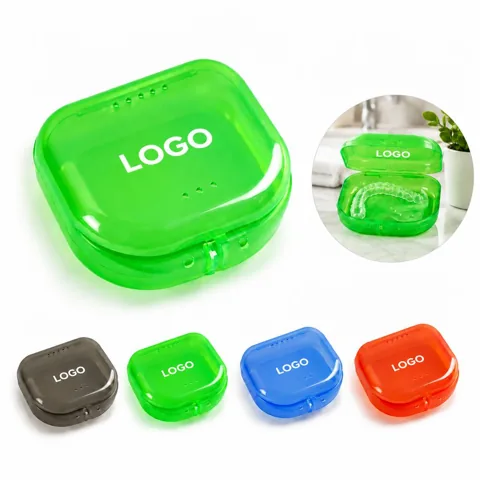 Ventilated Storage Box for Dental Retainer and Aligner