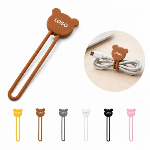 Reusable Silicone Cable Ties for Cord Organization
