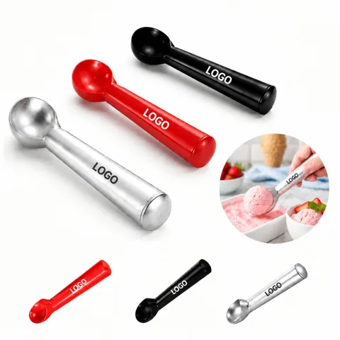 Ergonomic Aluminum Ice Cream Serving Scoop
