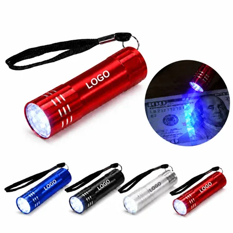 Compact UV LED Pen Light for Authenticity Checks