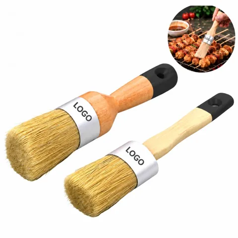 Round Head Bristle Paint Brush for Smooth Even Coverage