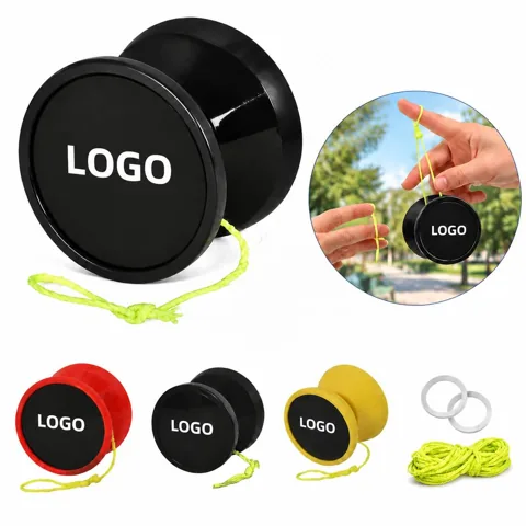 Alloy Yo-Yo with Cotton String for Smooth Spins