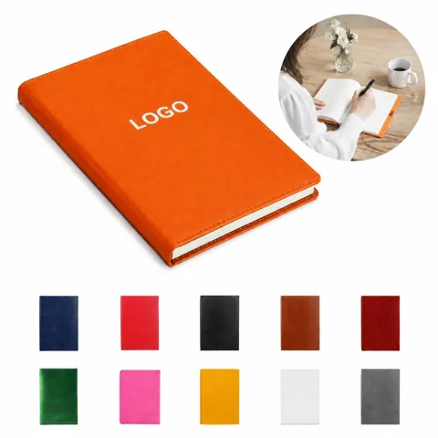 Waterproof Leather Hardcover Journal with Ruled Pages