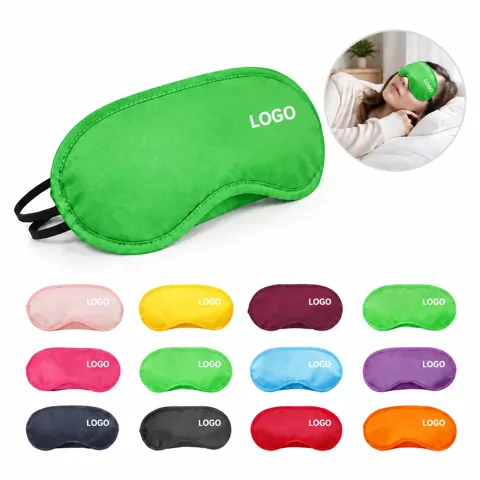 Adjustable Contoured Sleep Mask for Light Blocking