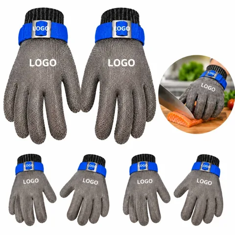 Level 5 Steel Wire Cut-Resistant Safety Gloves