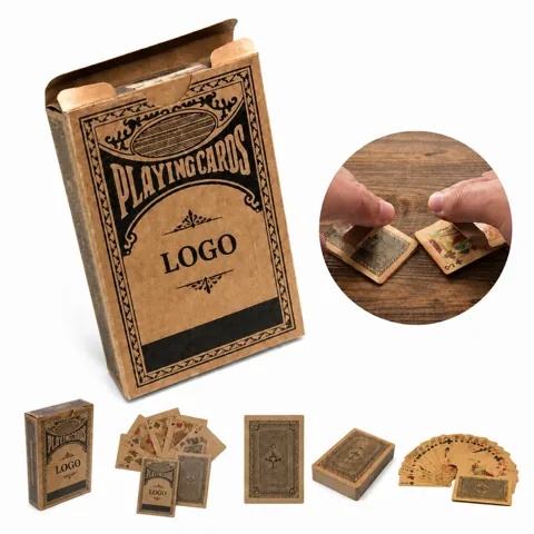Recycled Eco-Friendly Playing Cards Deck for Travel
