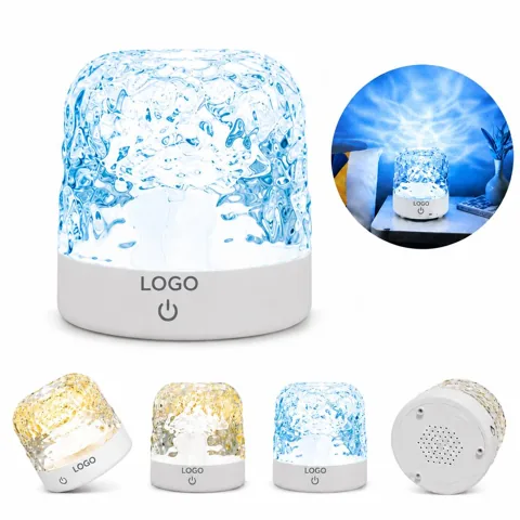 Wireless Mood Speaker with LED Ripple Light