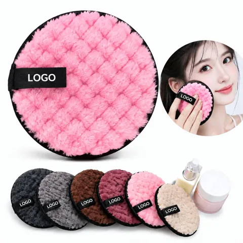 Reusable Microfiber Cleansing Pads for Makeup Removal