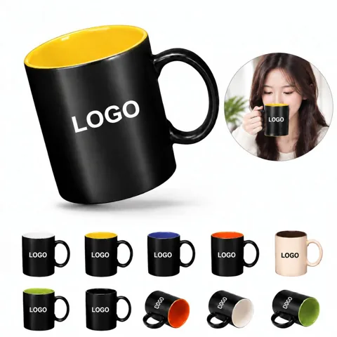 Colorful Ceramic Coffee Mug for Hot Drinks