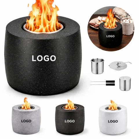 Compact Outdoor Heating Stove for Gardens and Camping