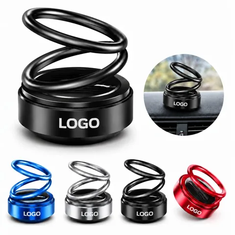 Solar Rotating Car Aroma Diffuser with Dual Rings