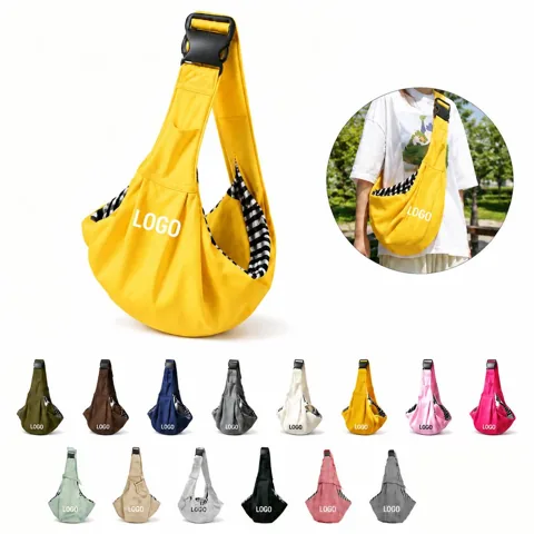Breathable Crossbody Pet Carrier Backpack for Small Dogs