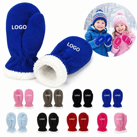 Warm Fleece Mittens for Cold Weather Comfort