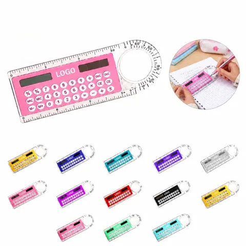 Portable Solar Mini Calculator for Basic Math