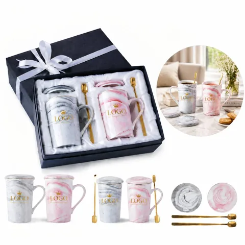 Custom Ceramic Plate and Cup Set for Dining