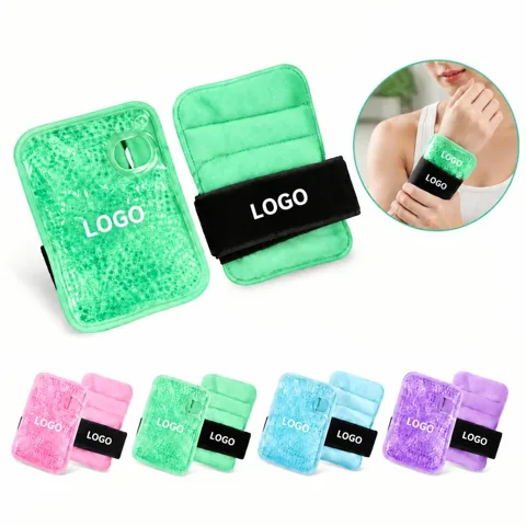 Reusable Gel Bead Cooling Wristband for Heat Relief