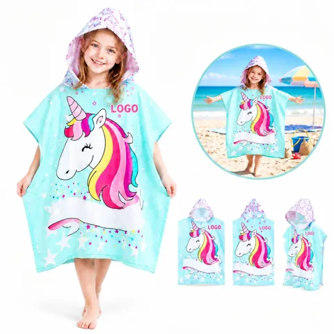 Kids Microfiber Quick-Dry Beach Towel for Children