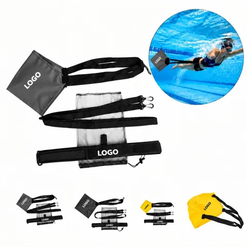 Adjustable Waist Resistance Swim Trainer for Strength