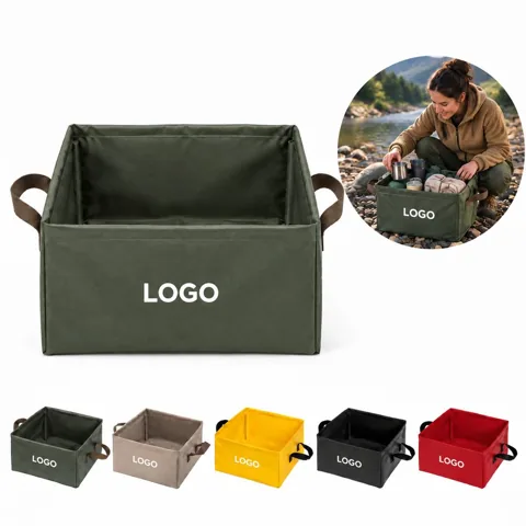 Collapsible Portable Camping Water Bucket